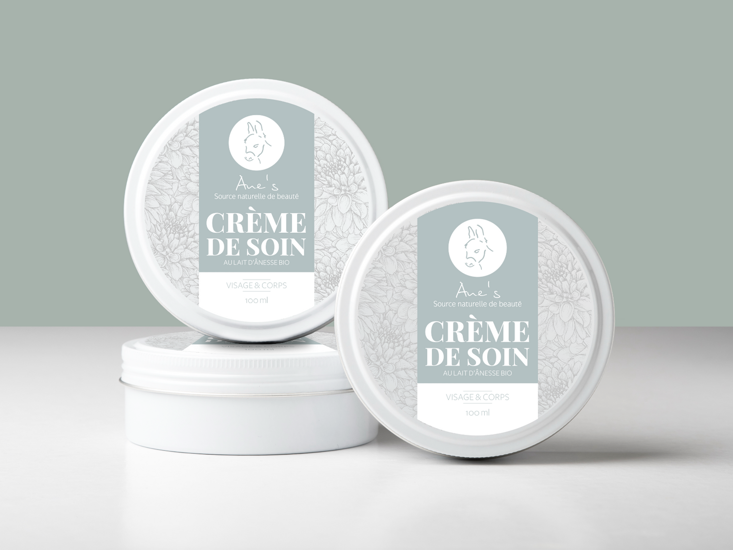 Cosmétiques au lait d’ânesse