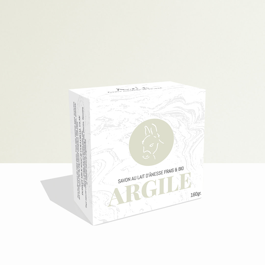Savon visage et corps - Lait d’ânesse et argile colloïdale