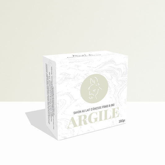 Savon visage et corps - Lait d’ânesse et argile colloïdale
