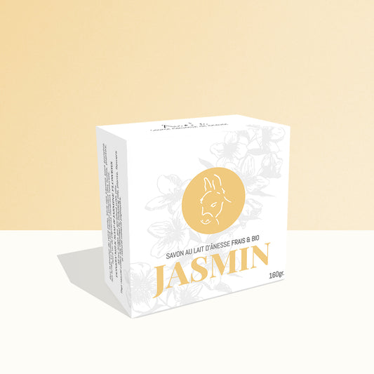 Savon visage et corps - Lait d’ânesse et fleurs de jasmin