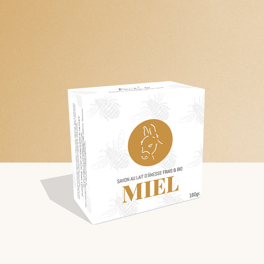Savon visage et corps - Lait d’ânesse et miel de provence