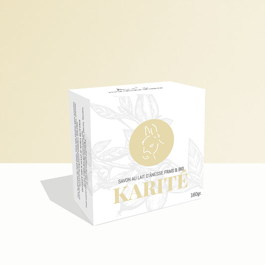Savon visage et corps - Lait d’ânesse et beurre de karité