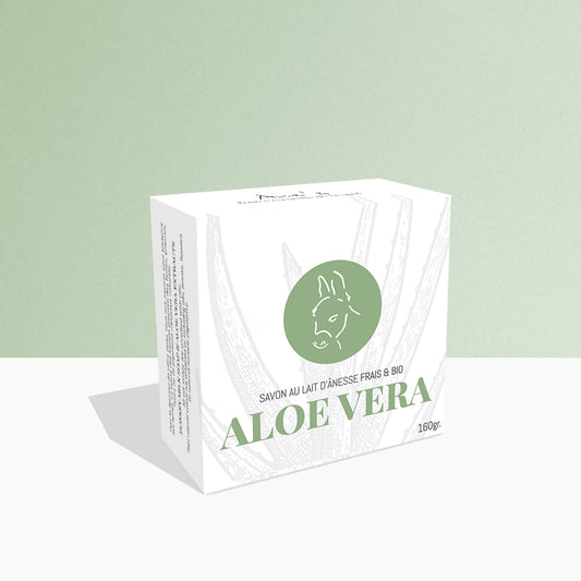 Savon visage et corps - Lait d’ânesse et aloe vera