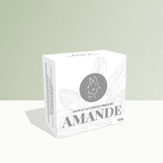Savon visage et corps - Lait d’ânesse et huile d'amande douce